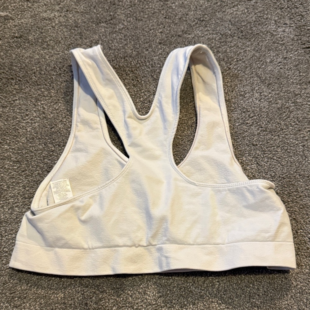 Champion Women's Light Gray Sports Bra - Picture 4 of 5